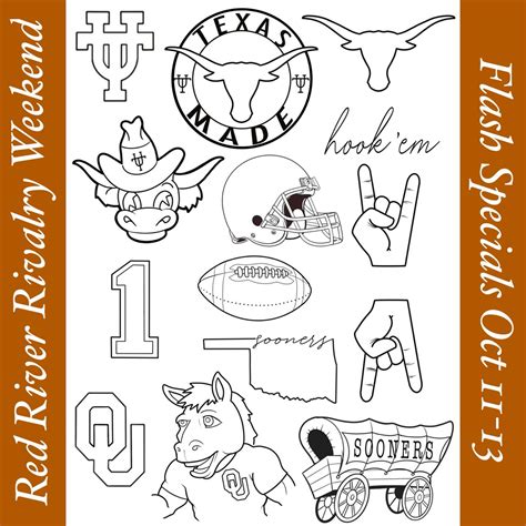 Texas Longhorn Football Coloring Pages [2025]
