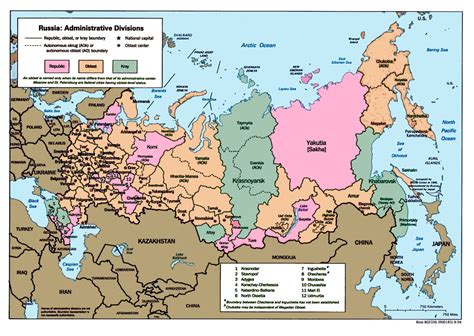 Maps of Russia and the Soviet Union