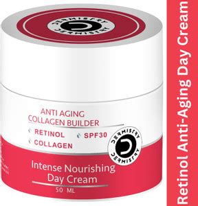 DERMISTRY Anti-Aging Retinol Collagen SPF 30 Moisturizer Day Cream ...
