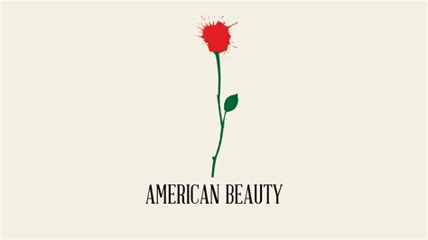 American Beauty Minimalist Poster