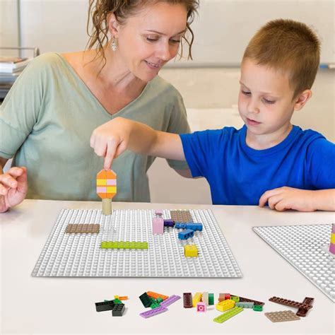 Buy Unirolic 8 Pack Classic Baseplates 10 x 10 Sturdiness Building ...