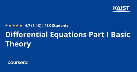 MIT OpenCourseWare Differential Equations 的图像结果