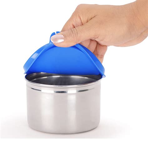 Magic Stainless Steel Containers - Set of 2 (600 ML) – Oliveware India