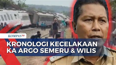 [BREAKING NEWS] Lurah Sukoreno Jelaskan Kronologi KA Argo Semeru Anjlok ...