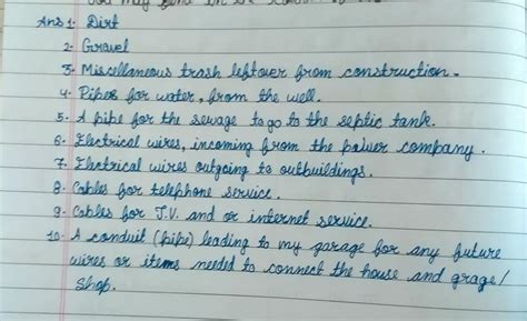 Imagine you are an archaeologist excavating the area around your house ...