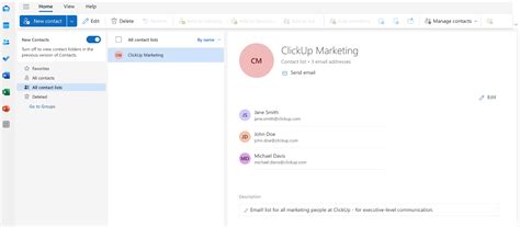 Image result for Create Outlook Distribution List
