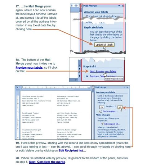 Image result for Sample Mail Merge Template