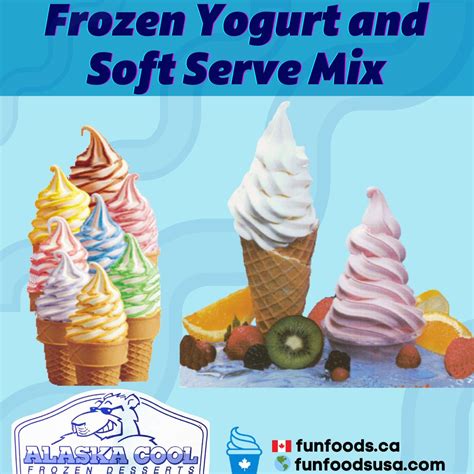 Soft Serve Ice Cream & Frozen Dessert Mixes – Fun Foods Canada