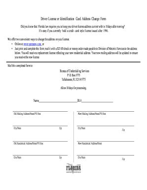 Image result for Change Address Driver License Permanent Ink