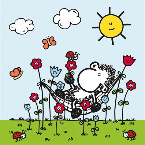 Sheepworld - Nothing to do - Wall Mural | wall-art.com