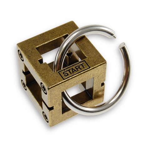 Metal Brain Teasers 3D Metal Brain Teaser Puzzles - Lock And Unlocking ...