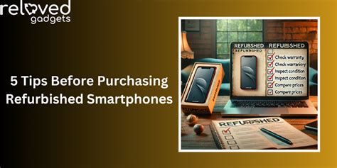 5 Tips Before Purchasing Refurbished Smartphones | Reloved Gadgets