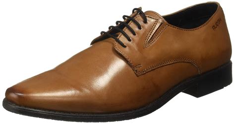 Buy Ruosh Men's Tan Leather Formal Shoes-11 UK/India (45 EU) (AW18 ...