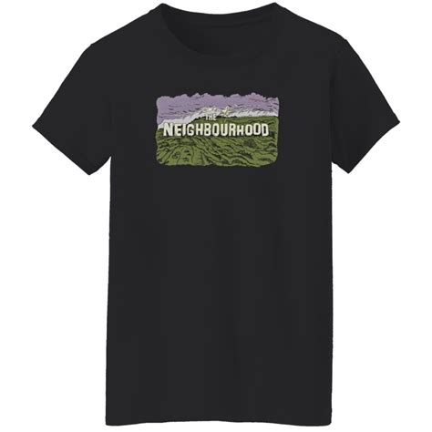 The Neighbourhood Merch The Nbhd Hollywood Sign Tee Shirt - Tiotee