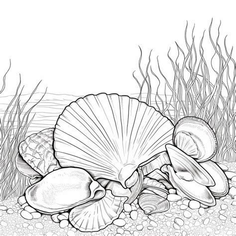 Image result for Sea Shells Printable