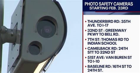 Phoenix to deploy 17 photo safety cameras; school zones a primary focus ...