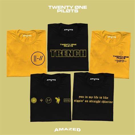 Twenty One Pilots Shirt | Amazedph | Shopee Philippines