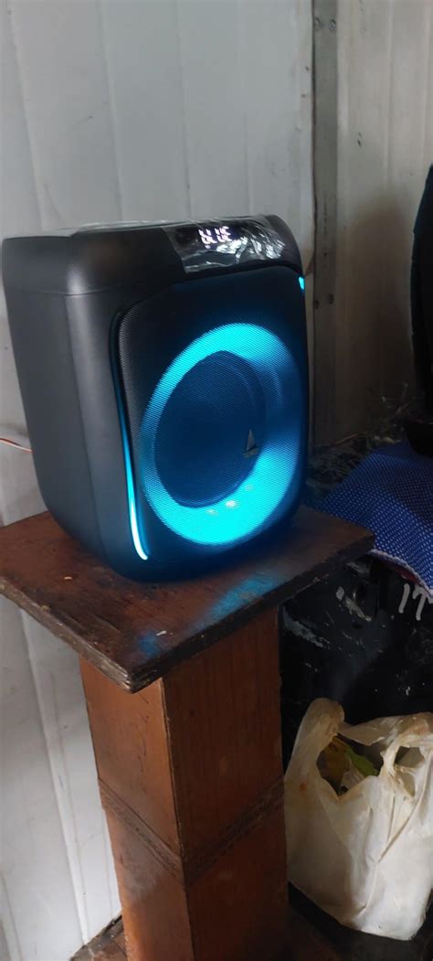 boAt Partypal 185 Speaker with 50 W Signature Sound, Karaoke with Mic ...