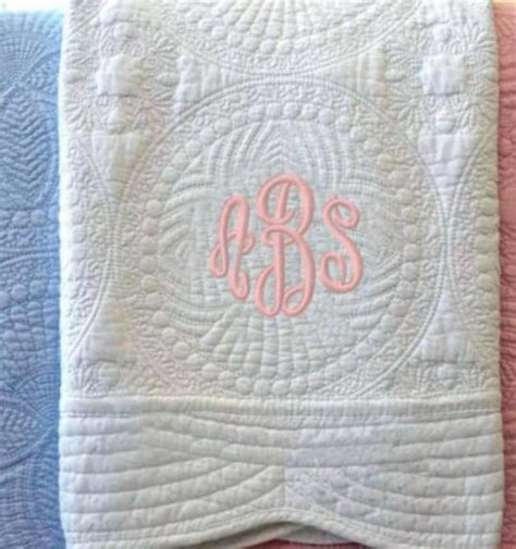 Personalized Baby Blankets, Monogrammed Baby Blanket With Embroidered ...
