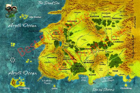 Wheel Of Time Map