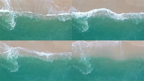 海滩波浪潮汐和海岸摄影图素材图片下载-万素网