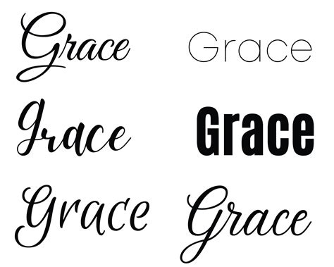 Grace Svg , Baby Names Svg, Wedding Names Svg - Etsy | Baby names ...