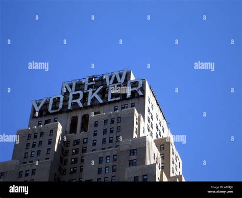 The New Yorker building in NYC Stock Photo - Alamy