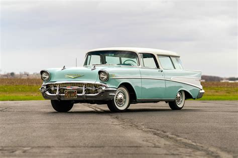 1957 Chevrolet Nomad "Showmad" With Fuel-Injection and Unique Features Is Up for Grabs ...