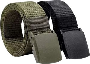 Niddleman Men Casual, Evening, Formal, Formal Blue Nylon Belt D4 ...