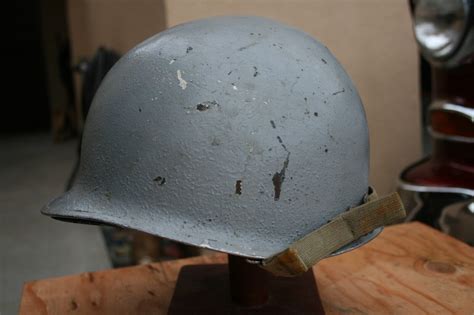 US Navy WW2 Fixed loop bale bail Helmet | #4619601863