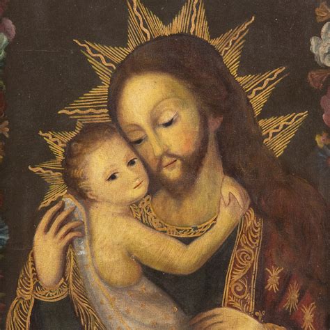 Spanish School, 19th Century | Spanish Colonial Religious Figures ...