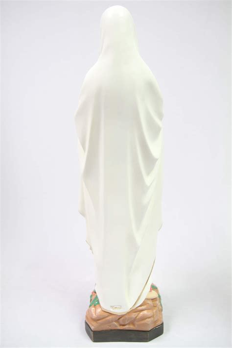 25 Inch Our Lady of Lourdes Virgin Mary Mother Italian Statue Sculpture ...