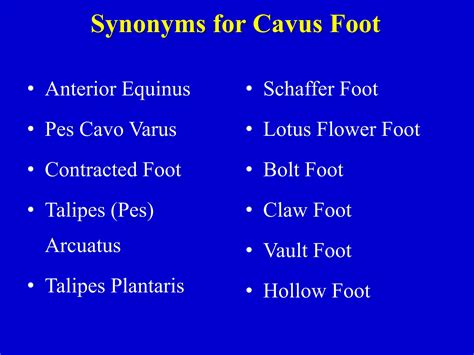 Flat foot and Cavus foot | PPTX
