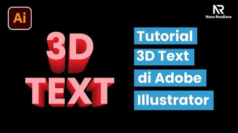 Image result for Illustrator Tutorials 3D Text