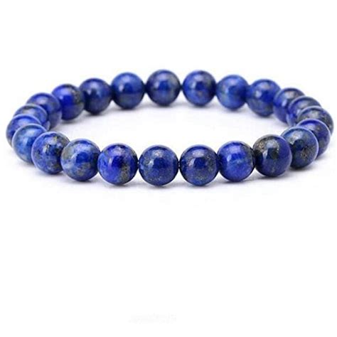 Buy SHRADDHA AGATE AND GEMSSTONE Natural Beads Gemstone Bracelet for ...