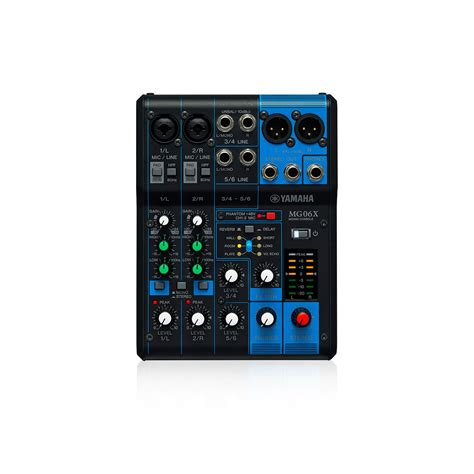 Yamaha MG06X 6-channel Analog Mixer with Effects