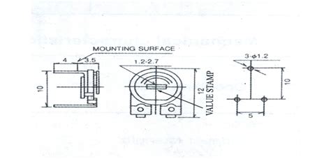 Horizontal Carbon Film Trimmer Potentiometers – TOMSON ELECTRONICS