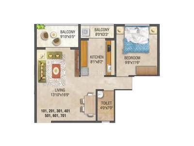 Millennium Towers in Panchvati, Nashik: Price, Brochure, Floor Plan ...