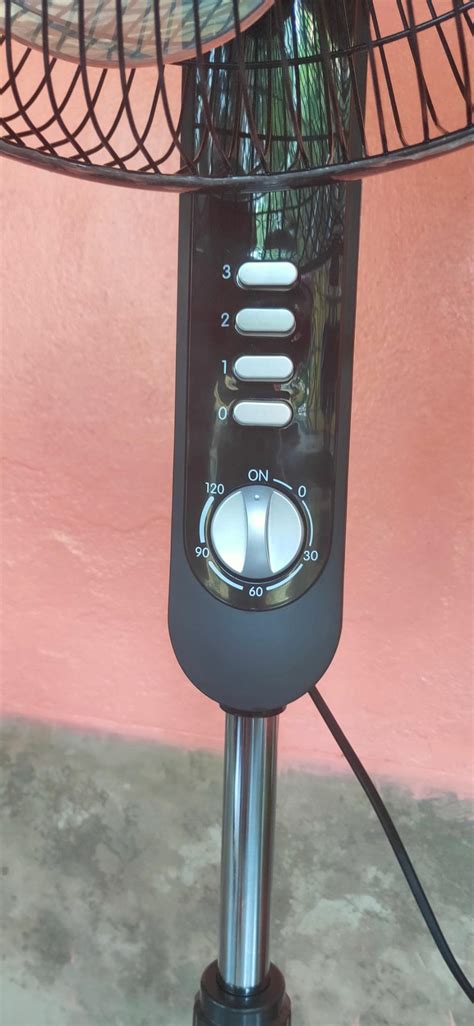 Buy Croma CRF0023 55W Pedestal Fan (Black) Online at Low Prices in ...