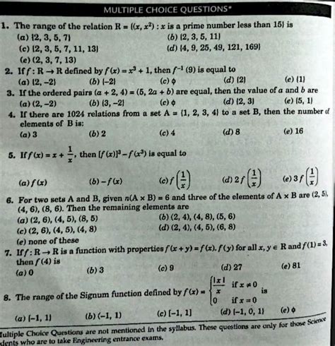 Image result for Class 11 Relations and Functions Importa