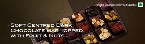 Fabelle Open Secret - Dark, Centre- Filled Luxury Chocolate Bar with ...