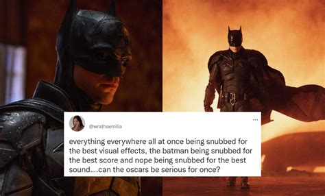 "Can The Oscars Be Serious For Once?" 'The Batman' Fans Are ...