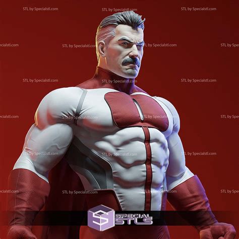 Omni Man Flying Pose 3D Print Files | SpecialSTL