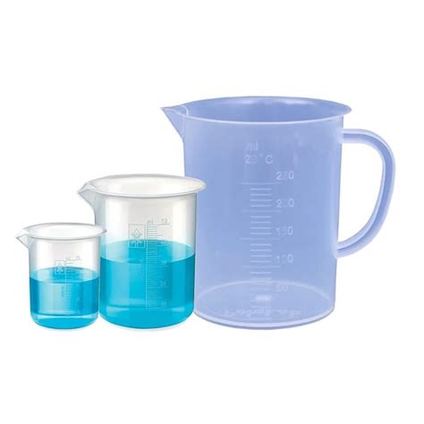 Buy VVS Polypropylene Plastic Beaker with Graduation Marks and ...