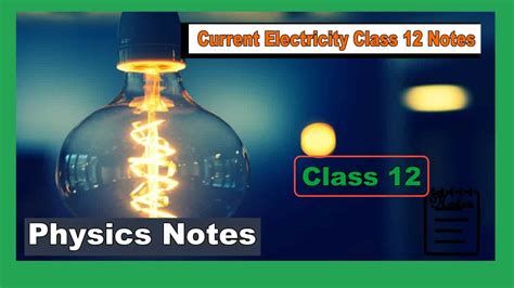 Current Electricity Class 12 Learnohub 的图像结果