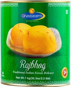 Ghasitaram's Raj Bhog Rossogulla Traditional Indian Sweets Tin Price in ...