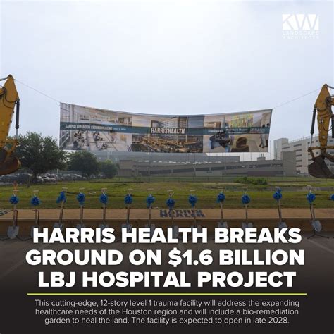 Our team was excited to join the Harris Health System groundbreaking ...