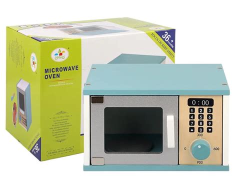 Wooden Microwave oven | kitchen role play toys for children - ToyArtsy
