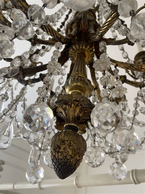 Crystal and Gold Traditional Chandelier From the Pierre Hotel NYC - Etsy