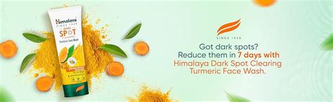 Himalaya Dark Spot Clearing Turmeric Face Wash | Reduce dark spots in 7 ...